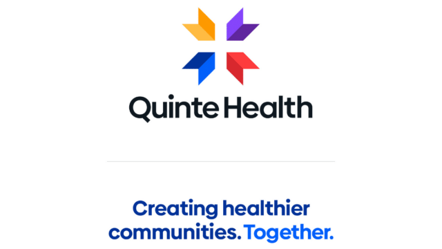 Quinte Health logo and tagline